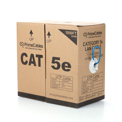 1000' Category 5e (Cat5e) Uncapped Ethernet Cable