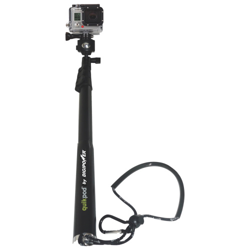 DIGIPOWER QUIKPOD 53" MONOPOD FOR GOPRO