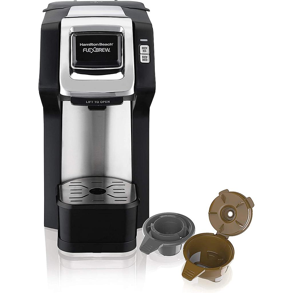 Hamilton Beach 49979C FlexBrew Single Serve Coffee Maker - Black/Stainless Steel