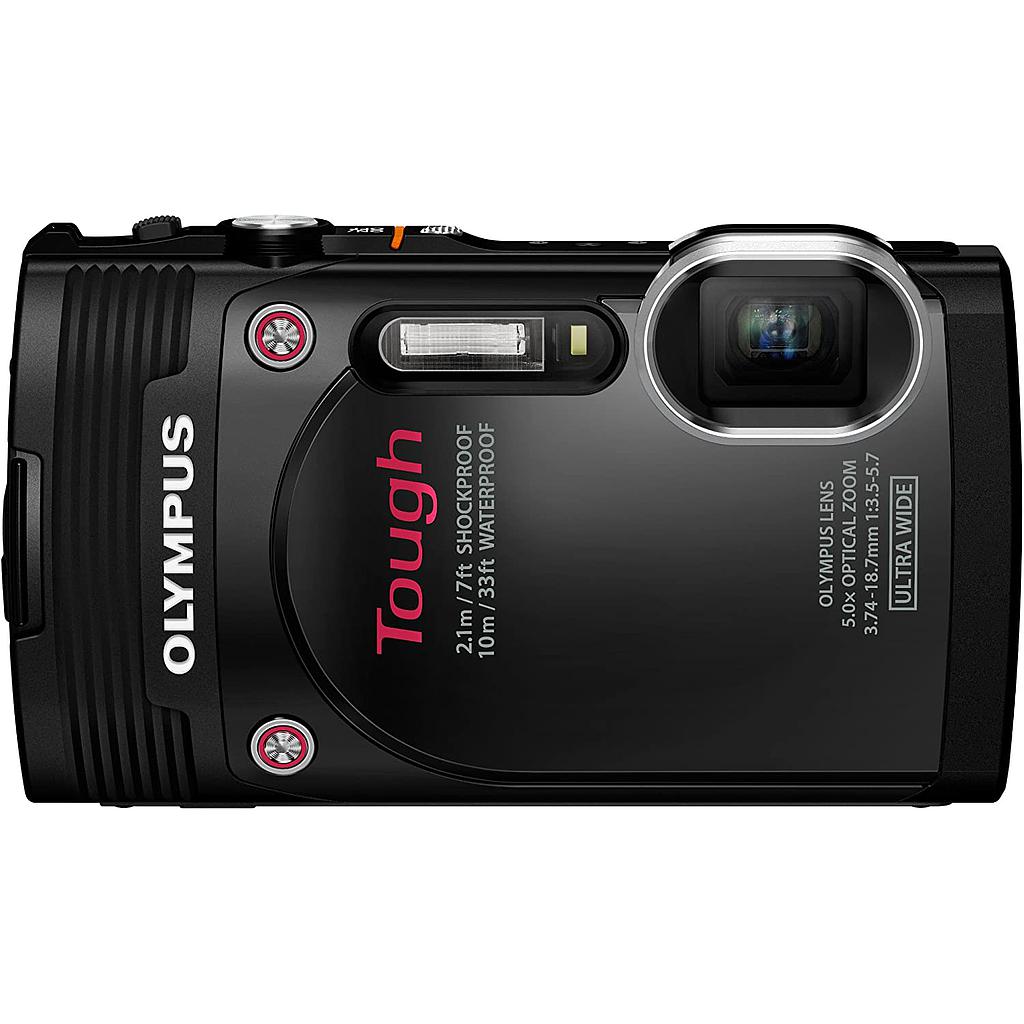 OLYMPUS TG-850 DIGITAL CAMERA BUNDLE SLV