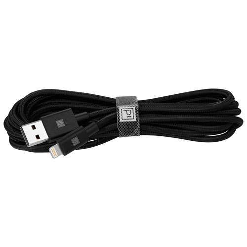 Platinum 10' braided Lightning - Black