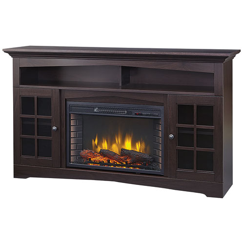 Muskoka Huntley 65" Fireplace TV Stand - Espresso