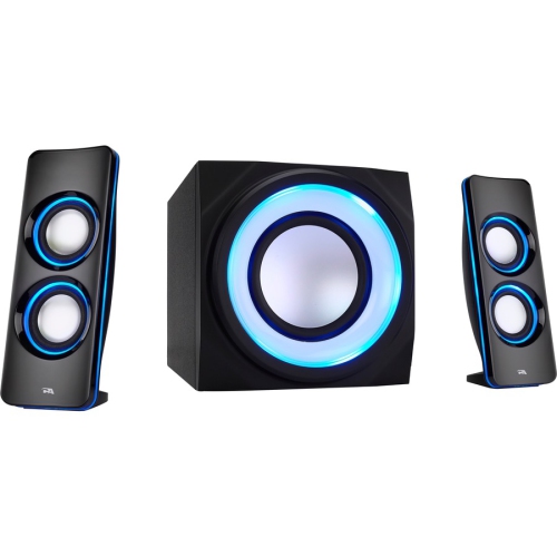 Cyber Acoustics Curve Lights 2.1 Channel Bluetooth Computer Speaker System CA-3712BT