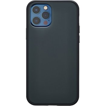 [NS-MAXIIMHBC-C] Insignia - Hard-Shell Phone Case for iPhone® 12 and iPhone® 12 Pro - Smokey/Gray