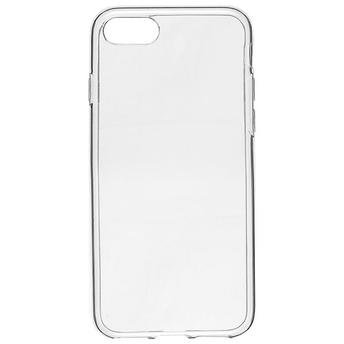 [NS-MA7TC-C] Insignia iPhone SE (3rd/2nd Gen)/8/7 Fitted Soft Shell Case - Clear