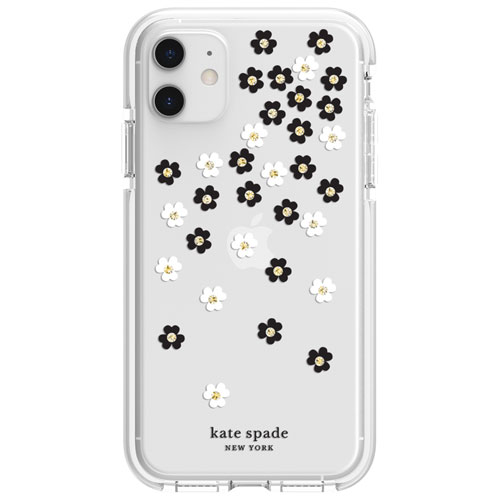 [KSIPH-175-SFLBW] kate spade new york Scattered Flowers Fitted Hard Shell Case for iPhone 11/XR