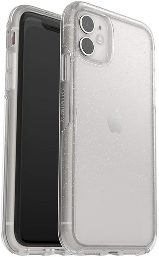 [77-62475] OtterBox Symmetry Clear Series Coque pour iPhone 11 Motif Stardust Argenté/transparent