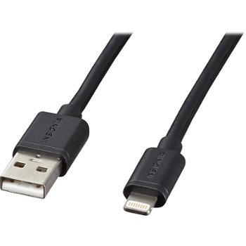 INSIGNIA 10FT BLK LIGHTNING CABLE