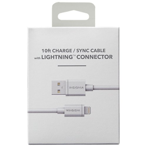 NS LTNG CHARGE/SYNC CABLE 10FT WHITE