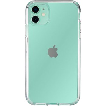 Insignia - Hard Shell Case for Apple® iPhone® 11 - Clear Clr