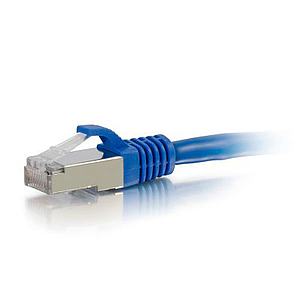 25' Category 6a (Cat6a) Ethernet Patch Cable (Blue