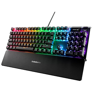 SteelSeries Apex 5 Backlit Hybrid Mechanical Gaming Keyboard - English