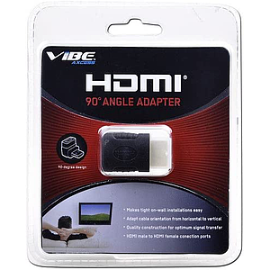 VIBE VA-01-AD HDMI (M) to HDMI (F) 90-Degree Angle