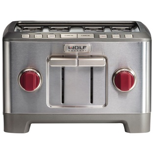 Wolf Gourmet Toaster - 4-Slice - Stainless Steel(WGTR154S-C)