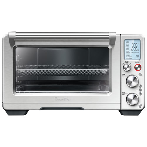 [BOV900BSS] Four grille-pain à convection et friteuse à air chaud Smart Oven de Breville - 1 pi³/28,3 l - Acier inoxydable