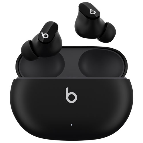 [MJ4X3LL/A] Écouteurs boutons 100 % sans fil à suppression du bruit Studio Buds de Beats by Dr. Dre - Noir