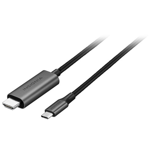 [NS-PC3CHD6-C] Câble USB-C à HDMI de 1,8 m (6 pi) d'Insignia (NS-PC3CHD6-C)