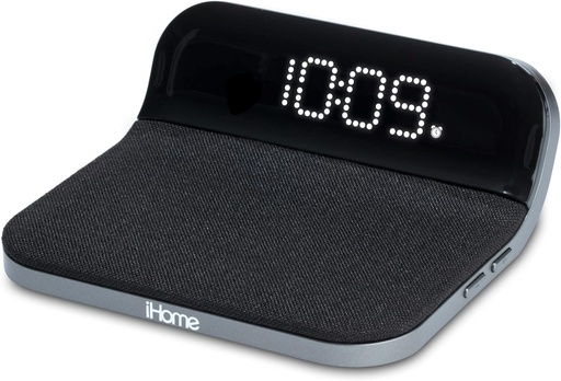 [IW18BGC] IHOME IW18BGC iHome Horloge de chevet sans fil pour bureau avec chargeur sans fil