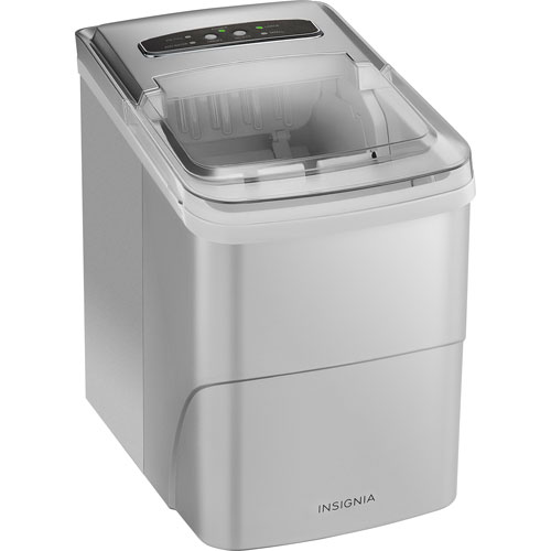 [NS-IMP26SL0] Insignia Portable Ice Maker (NS-IMP26SL0) - Silver