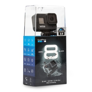 GoPro HERO8 Black - Essential Bundle - GoPro HERO8 Black + 2x Spare Battery + The Handler + Compact Case + 32 GB MicroSD Card