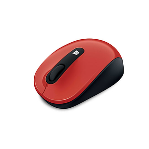 MS WIRELESS SCULPT MOBILE MOUSE FLAME RED