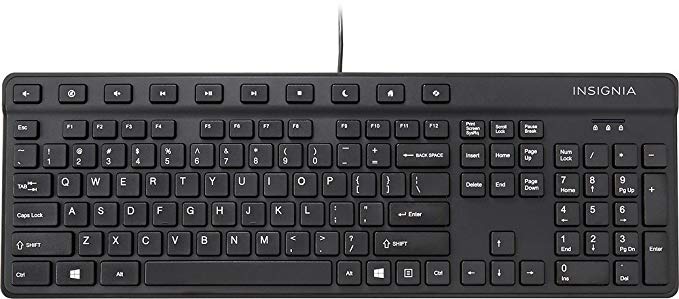 NS WIRED USB KEYBOARD NS-PNK5001-C