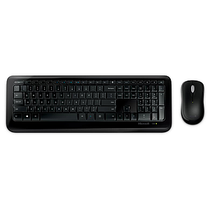 Microsoft PY9-00002 Wireless Desktop 850 Optical Keyboard & Mouse Combo - Black - English