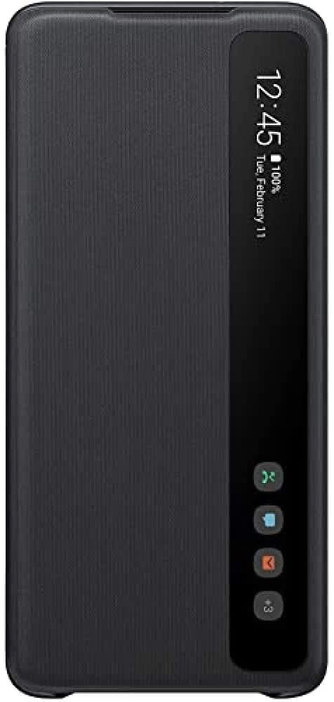Samsung S20+ Clear View Cover Black   EF-ZG985CBEGCA
