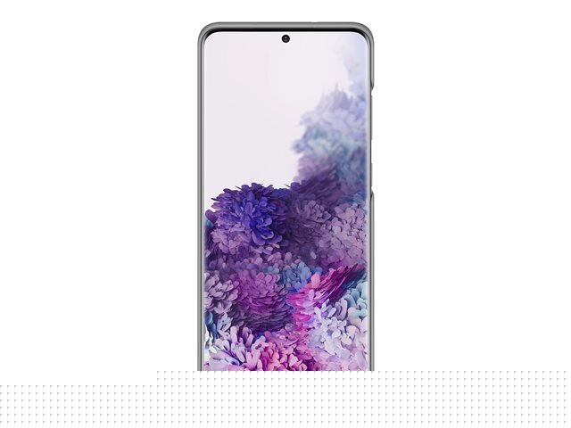 Samsung S20+ LED Back Cover Gry EF-KG985CJEGCA