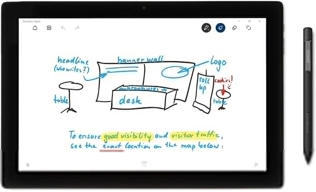 Wacom Bamboo Ink Plus Stylus CS322AK0A