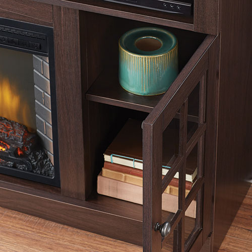 Napoleon Alluravision 74" Slimline Electric Fireplace - 5000 BTU - Black