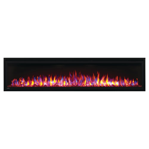 Napoleon Alluravision 74" Slimline Electric Fireplace - 5000 BTU - Black