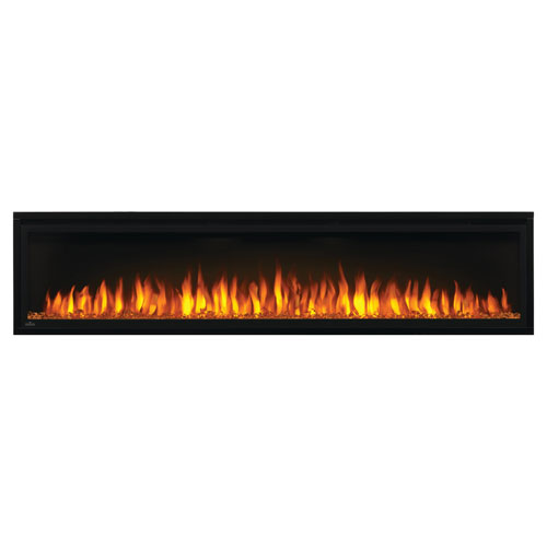 Napoleon Alluravision 74" Slimline Electric Fireplace - 5000 BTU - Black