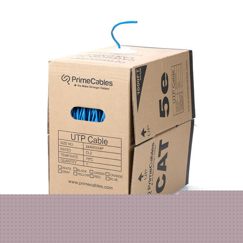 1000' Category 5e (Cat5e) Uncapped Ethernet Cable