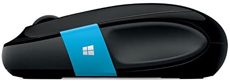 Microsoft H3S-00004 Sculpt Comfort Blue Track Mouse - Black